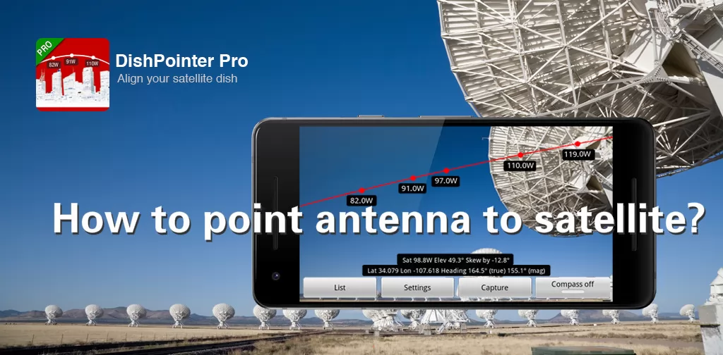 how to porin antenna to satellite